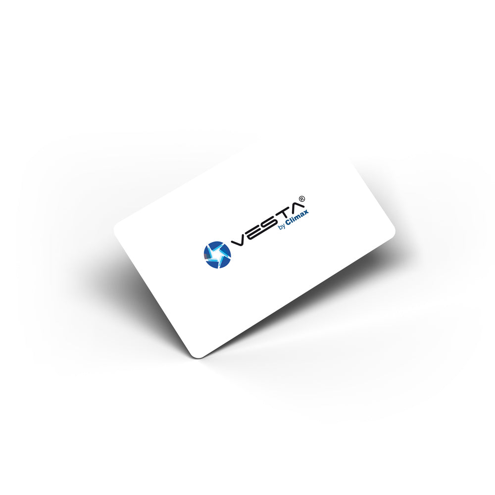 CARTE NFC 14443A BLEU CIEL VESTA LOGO