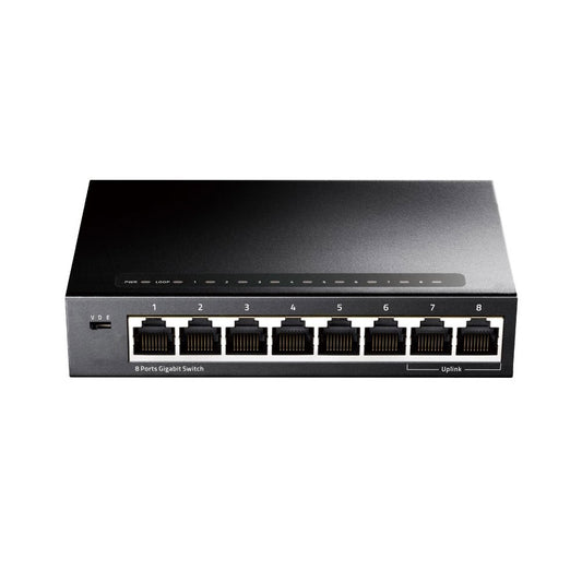 Commutateur Ethernet métallique Gigabit 8xPort