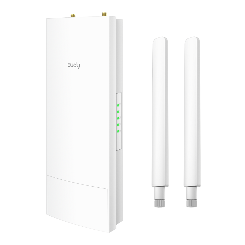 Point d'accès extérieur WiFi 2,5G AX3000, 2 402 Mbps à 5 GHz + 574 Mbbs à 2,4 GHz