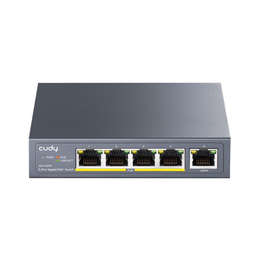 Commutateur Gigabit PoE+ 5 ports 60 W