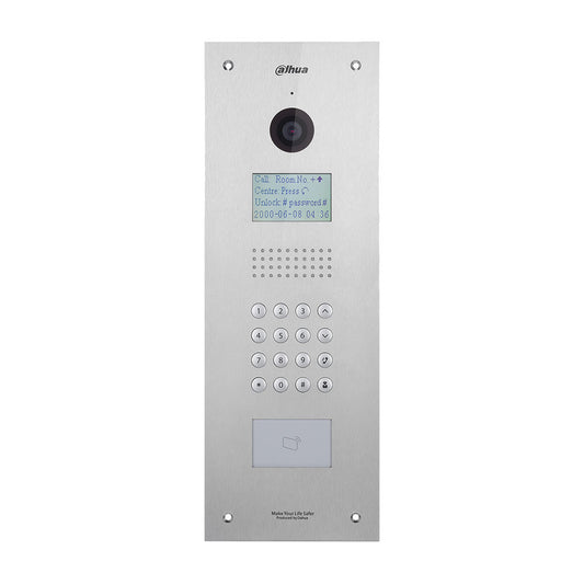 CAMÉRA D'INTERPHONE VIDÉO IP 1,3MP IR MIC + CARTE IC HAUT-PARLEUR