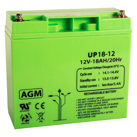 BATTERIE 12V 18AH AMP.