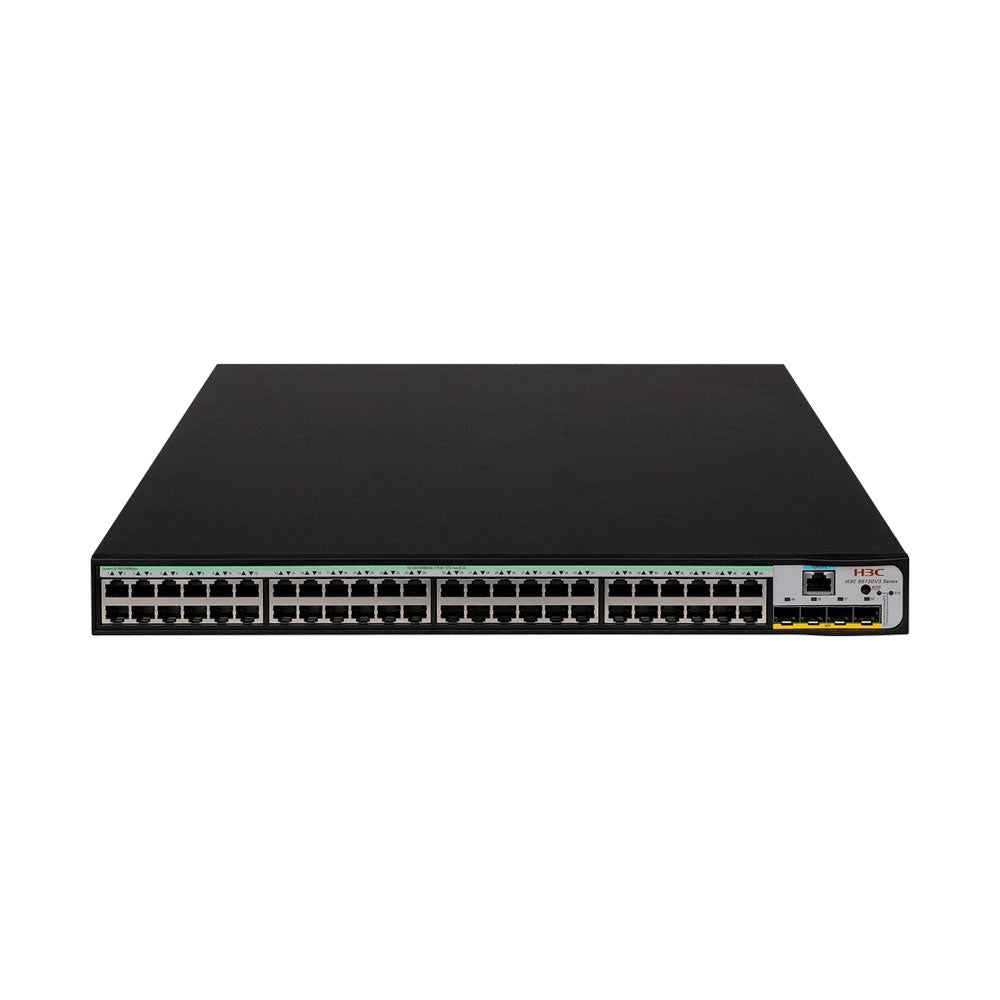 Commutateur Ethernet avec 48 ports PoE+ 10/100/1000BASE-T (AC 370 W) et 4 ports SFP 1000BASE-X (AC)