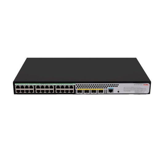 Commutateur Ethernet avec 48 ports PoE+ 10/100/1000BASE-T (AC 370 W) et 4 ports SFP 1000BASE-X (AC)