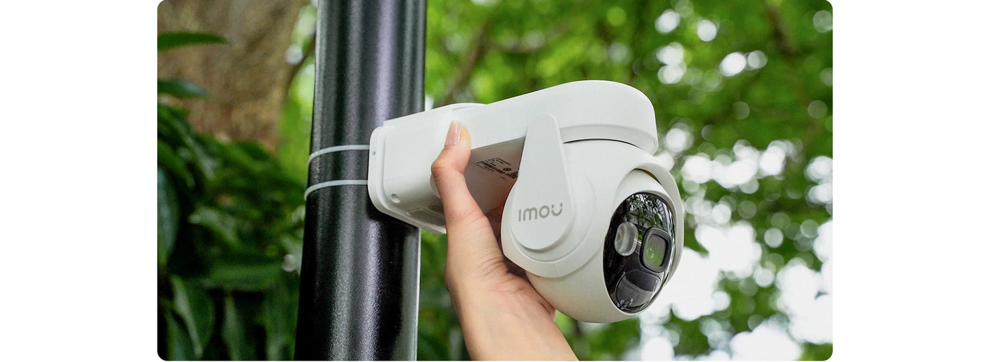 IMOU Cell PT 4G With Solar Panel 3MP Camera 15000mAh Battery Auto Tracking 4G LTE Network Two-way Talk Home Security Camera