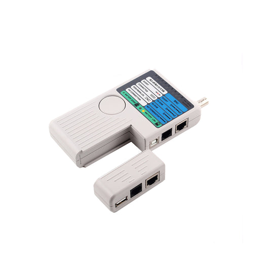 TESTEUR DE CÂBLES RJ45(UTP/STP), USB, RJ11/RJ12/BNC, câbles coaxiaux, RCA et modulaires