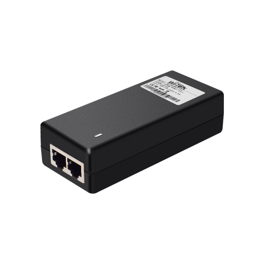 Injecteur PoE 2GE avec 2 ports RJ45 (60 W)