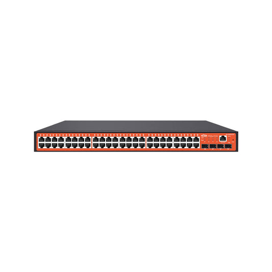 SNMP a géré le commutateur PoE Gigabit 48V 802.3af/at 48GE+4*10G SFP+ 802.3af/a