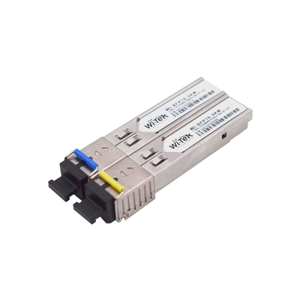 Module fibre Gigabit SFP 3KM, 1.25Gbps, module unique, émetteurs-récepteurs à fibre unique