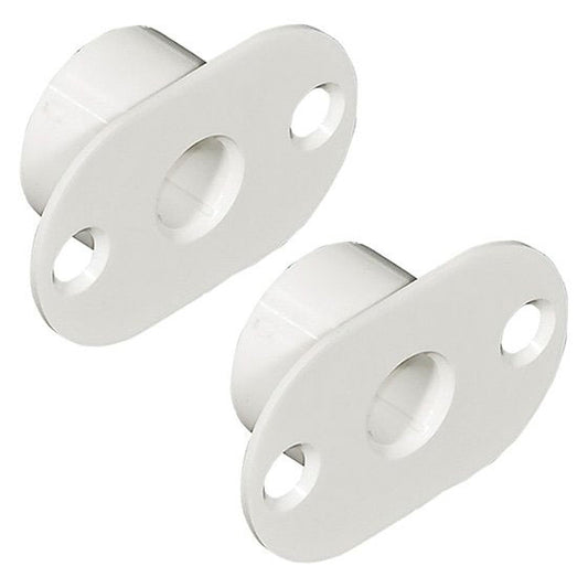 ADAPTATEUR EN PLASTIQUE BLANC. DIAMÈTRE 19mm