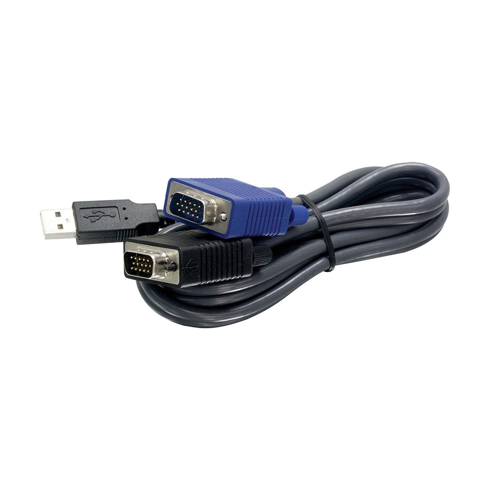 Câble KVM USB/VGA de 6 pieds