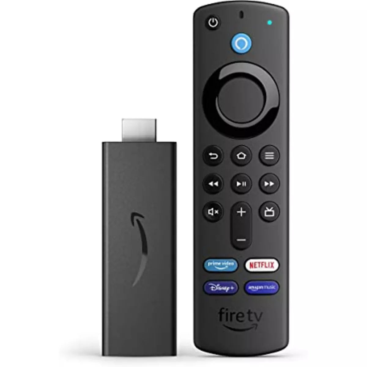 Amazon Fire TV Stick HD | TV gratuite et en direct, télécommande vocale Alexa, contrôle de la maison connectée, streaming HD